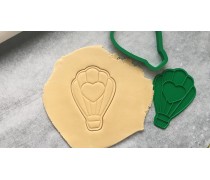 Вирубка + штамп Повітряна куля №1