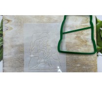 Вирубка + трафарет Двоє