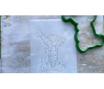 Вирубка + трафарет Тигра