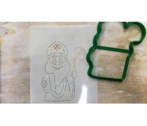 Вирубка + трафарет Микола №2