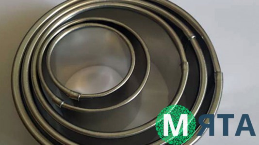 Кольца для гарнира, гладкие