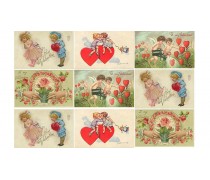 Пищевые валентинки для пряников и печенья