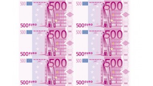 Картинка 500 евро (6 купюр)