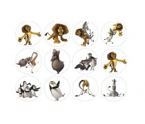 Мадагаскар для капкейков