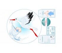 Съедобная картинка к рождению