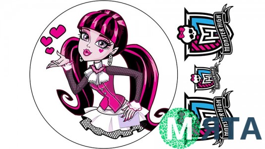 Дракулаура с логотипами