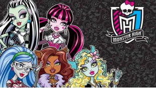 Monster High на сером фоне