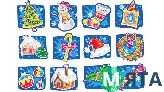 Новогодние картинки для пряников