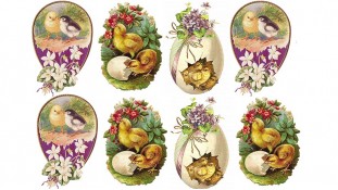 Пищевая картинка Пасха 2