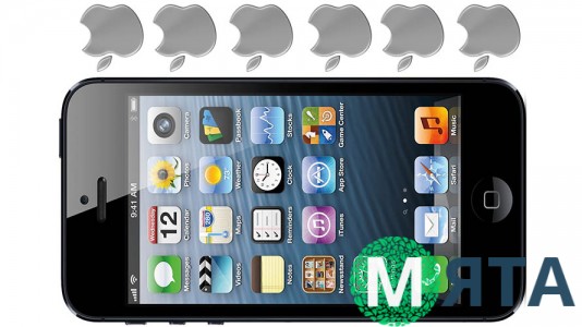 Съедобная картинка телефон iPhone