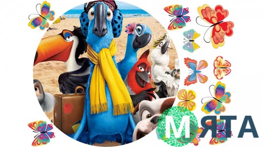 Рио и бабочки