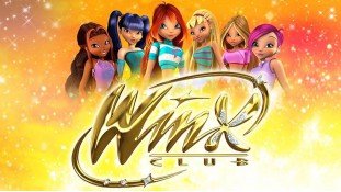 Winx Club оранжевый фон