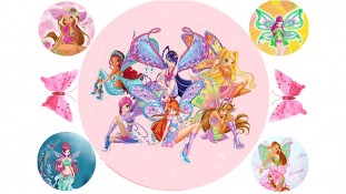 Клуб Винкс круглая