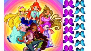 Винкс и бабочки