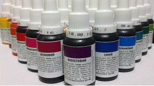 Красители гелевые Украса, 25 грамм