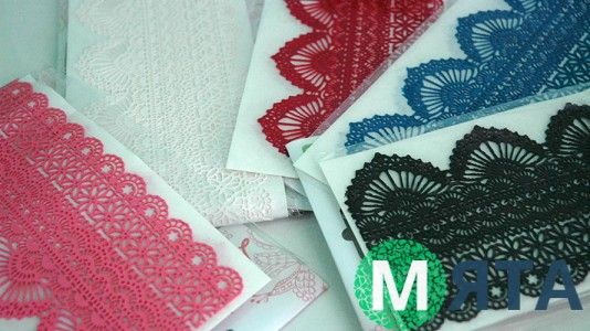 Кружево для торта №425