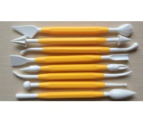Набор пластиковых стеков для мастики. 8 штук