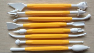 Набор пластиковых стеков для мастики. 8 штук