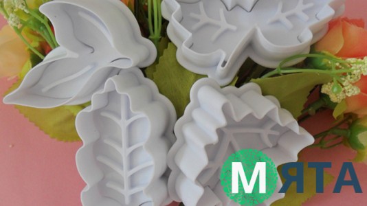 Плунжеры для мастики Листики