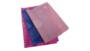 Силиконовый коврик для раскатки и выпечки с белой разметкой. Большой Силиконовый коврик для раскатки и выпечки с белой разметкой. Большой