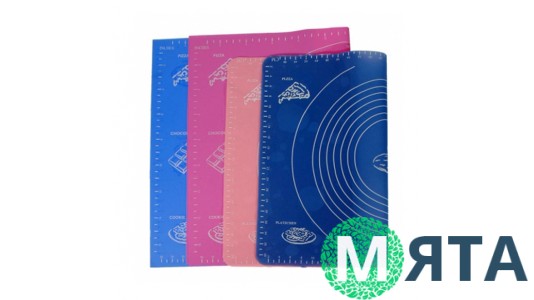 Силиконовый коврик для раскатки и выпечки, 39,5х49,5 см