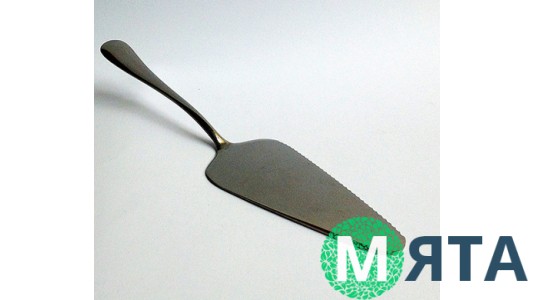 Лопатка для торта с зубчиками. Металлическая