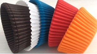 Бумажная форма рифленная 50х30 