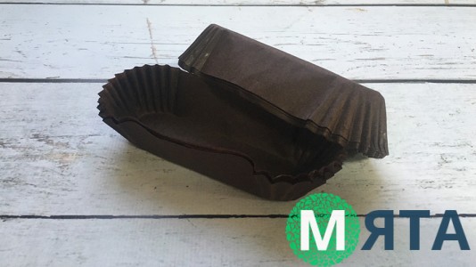 Бумажная форма для эклеров 100х30 мм