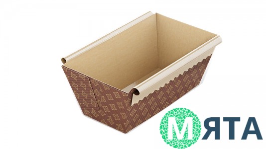 Бумажная форма для выпечки кекса