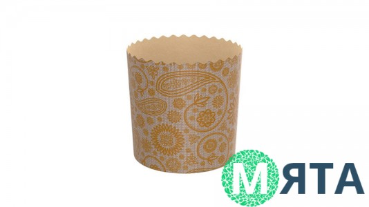 Бумажная форма для паски №5-3 70х55 (80 грамм)