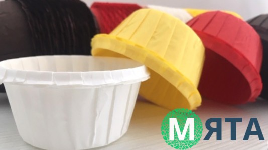 Бумажные формы с бортиком 55х35