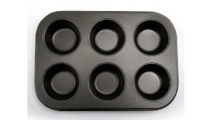 Форма для выпечки Маффины, 6 ячеек