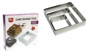 Набор форм Квадрат, 3шт