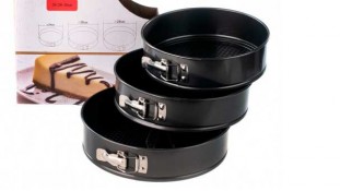 Набор разъёмных круглых форм 24-28 см Набор разъёмных круглых форм 24-28 см