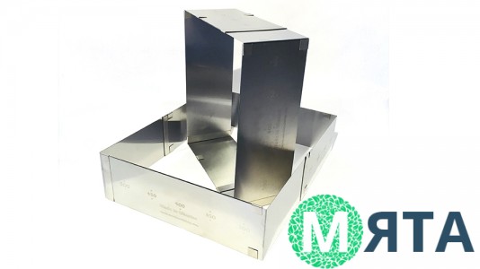 Раздвижная форма для бисквита Прямоугольник, 8,5 см