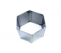 Раздвижная форма Шестигранник, высота 15 см