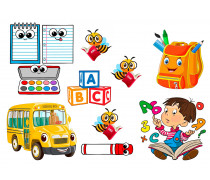 Съедобная картинка Школа 