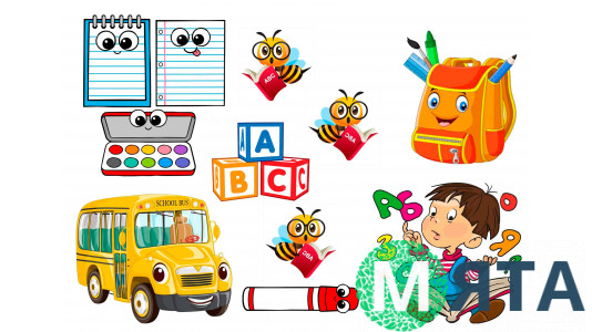 Съедобная картинка Школа 