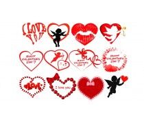 Съедобная картинка День Влюбленных 10