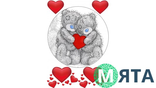 Пищевая картинка Мишки Тедди