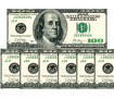 Съедобная картинка Доллары 