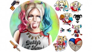 Харли Квинн "Отряд Самоубийц" 