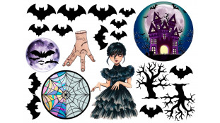 Съедобная картинка Венздей 4