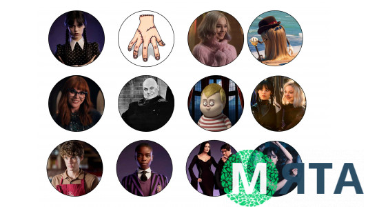 Съедобная картинка Венздей 5