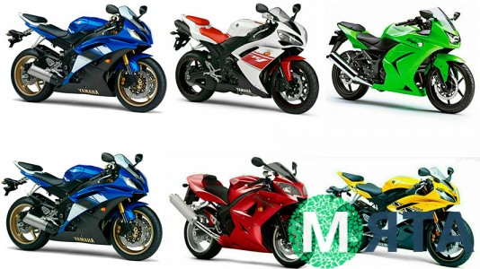 Съедобная картинка Мотоциклы