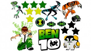 Съедобная картинка «Бен 10» 3 Съедобная картинка «Бен 10» 3