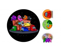 Съедобная картинка  Амонг ас (Among Us) 7