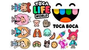 Съедобная картинка ТокаБока Съедобная картинка ТокаБока