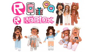 Съедобная картинка Roblox Девочки 3 (Роблокс) Съедобная картинка Roblox Девочки 3 (Роблокс)