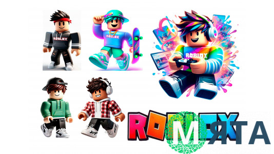 Съедобная картинка Roblox (Роблокс) 5